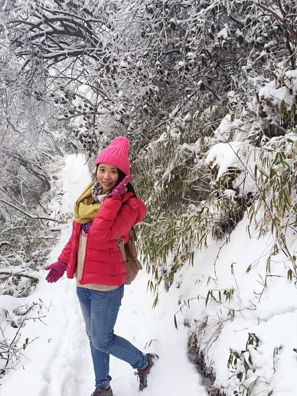 赵公山耍雪