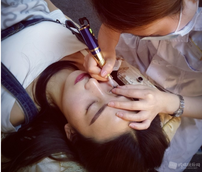 正在做