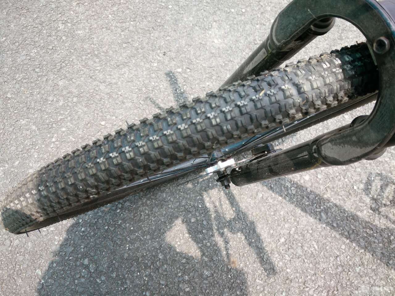 2号车后轮