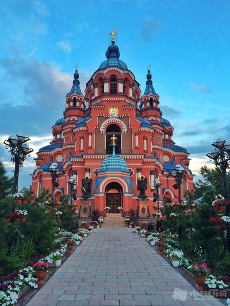 喀山大教堂，网红教堂，非常漂亮