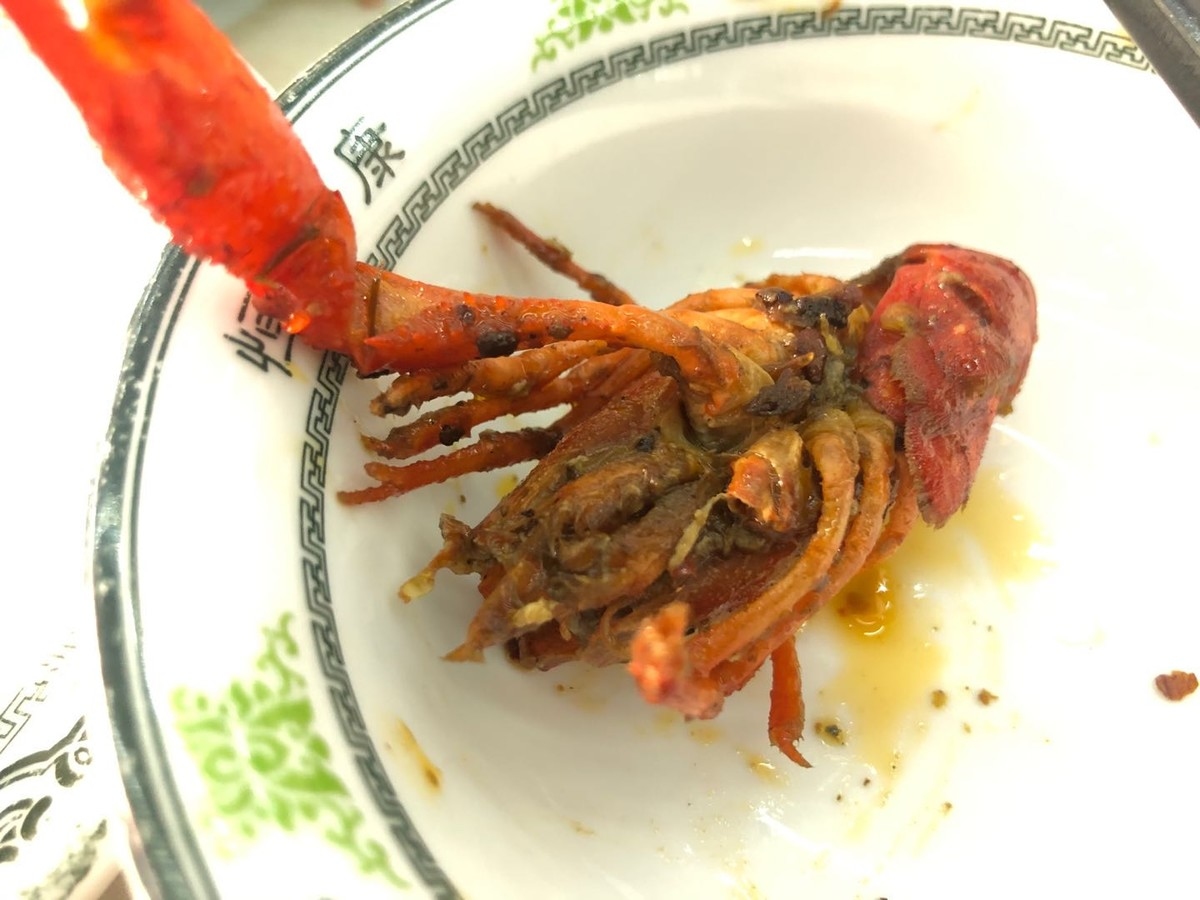 十三香小龙虾特写