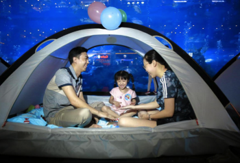 夜宿海洋世界！探寻神秘成都浩海立方海洋馆